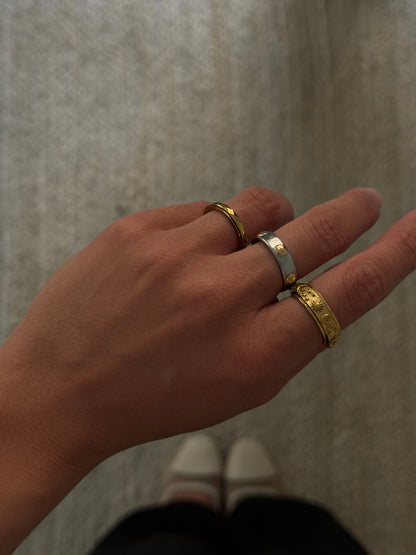 Sun & Moon Spinner Ring